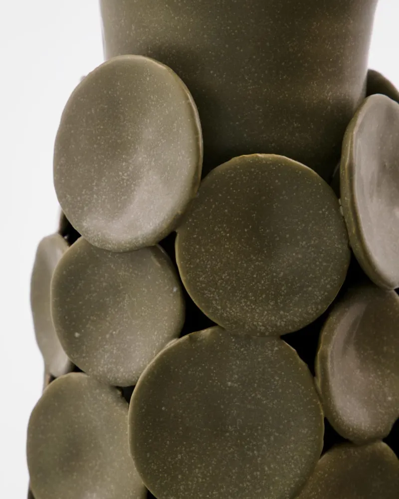 Vase, HDDot, Khaki