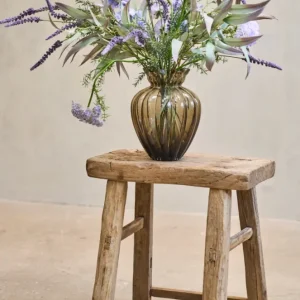 Vase Justine big brown - Mundgeblasen