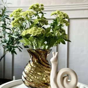 Vase - mundgeblasenes Glas