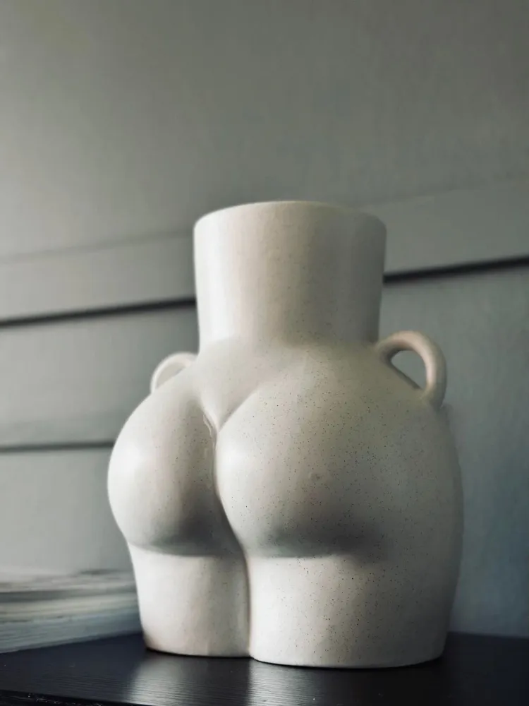 Vase white Body Big