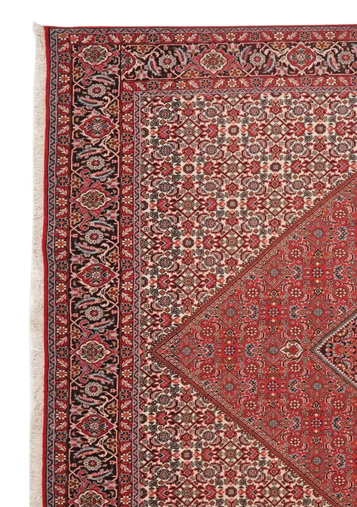 Vintage Bidjar Zandjan Teppich bunt 208x201cm