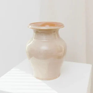 Vintage Keramikvase von Matthias Jäkel Naunhof 80er