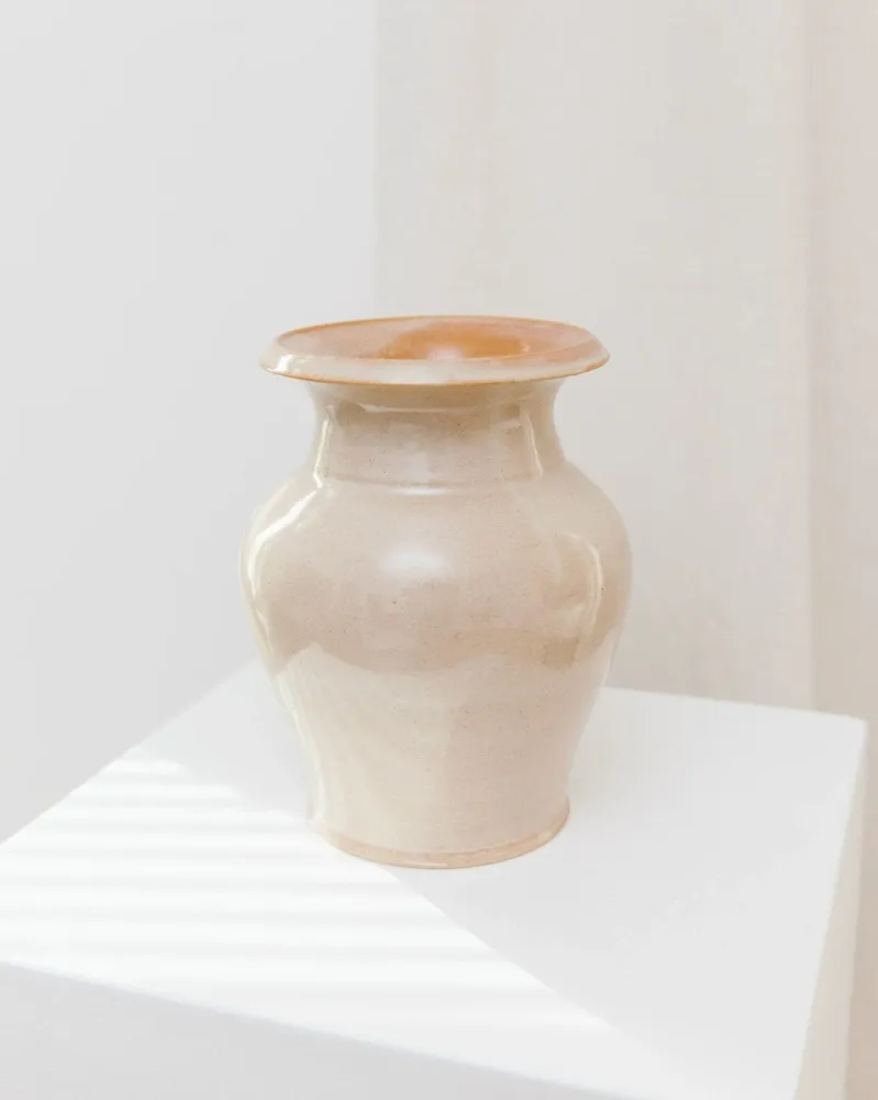 Vintage Keramikvase von Matthias Jäkel Naunhof 80er