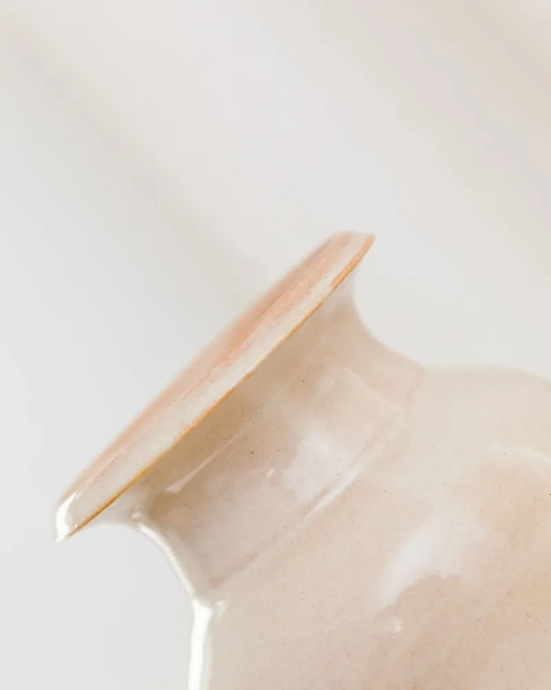 Vintage Keramikvase von Matthias Jäkel Naunhof 80er