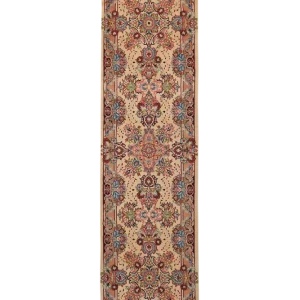 Vintage Sarough Teppich 300x70cm bunt Naturmotive