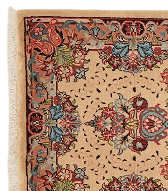 Vintage Sarough Teppich 300x70cm bunt Naturmotive