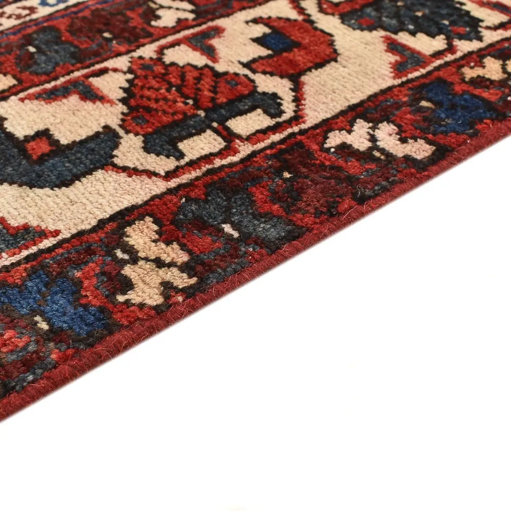 Vintage Teppich - 200 x 128 cm - mehrfarbig