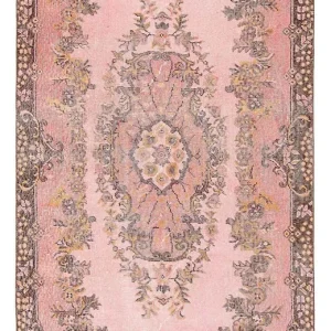 Vintage Teppich 210 x 114 cm - rosa