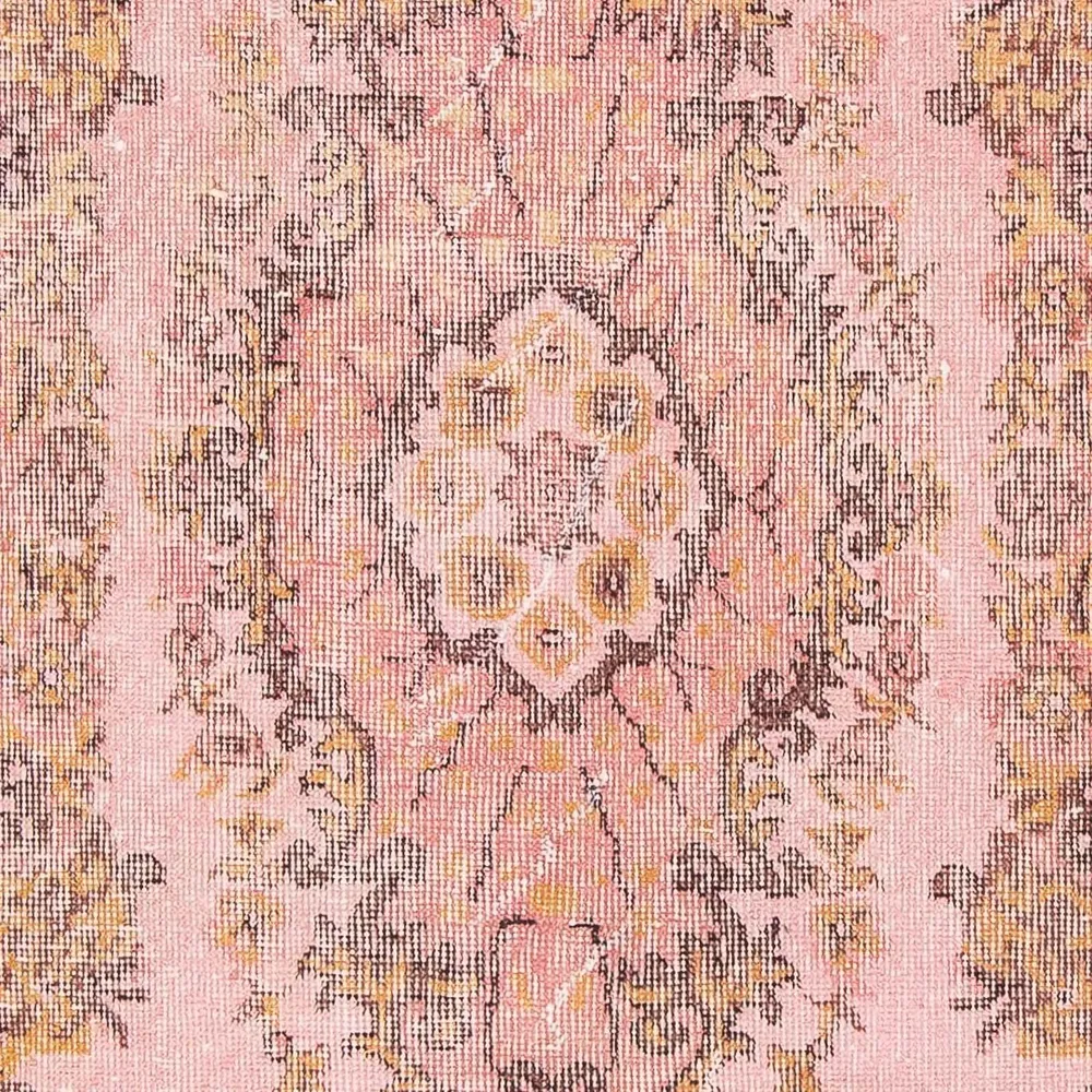 Vintage Teppich 210 x 114 cm - rosa
