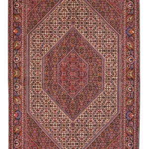 Vintage Teppich Bidjar Bookan 235x146cm Bunt Naturinspirierte Motive