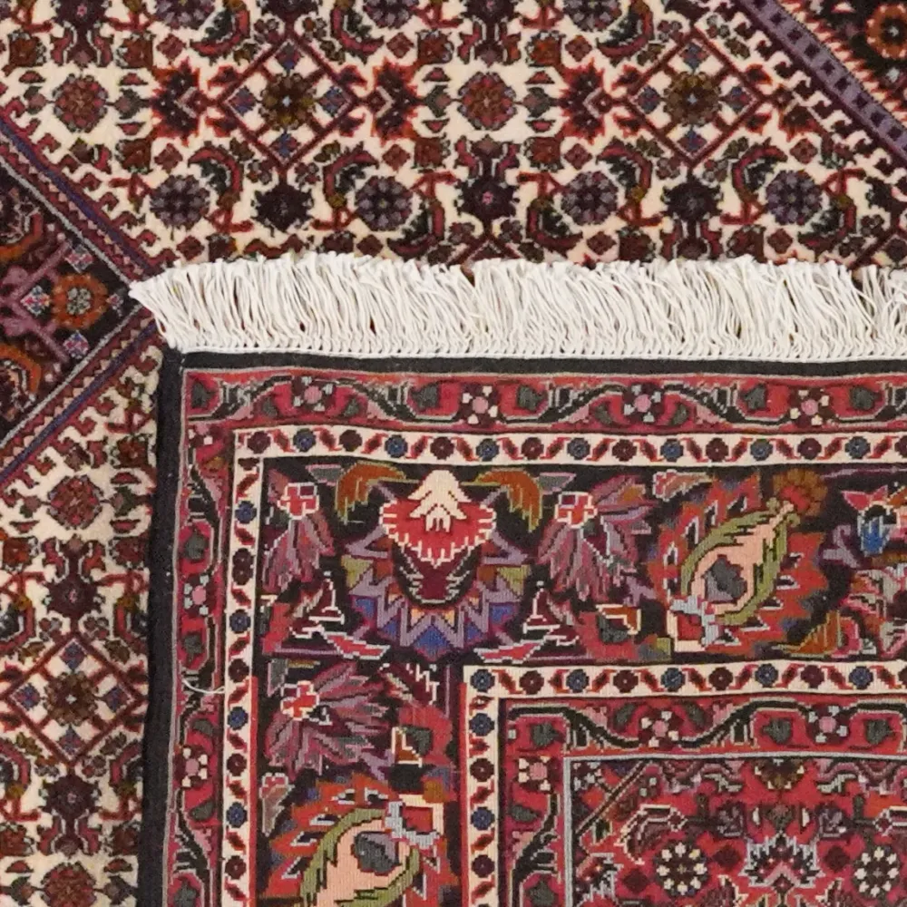 Vintage Teppich Bidjar Bookan 235x146cm Bunt Naturinspirierte Motive