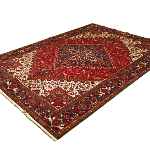 Vintage Teppich Mehrewan 290x205cm Bunt Naturinspirierte Motive