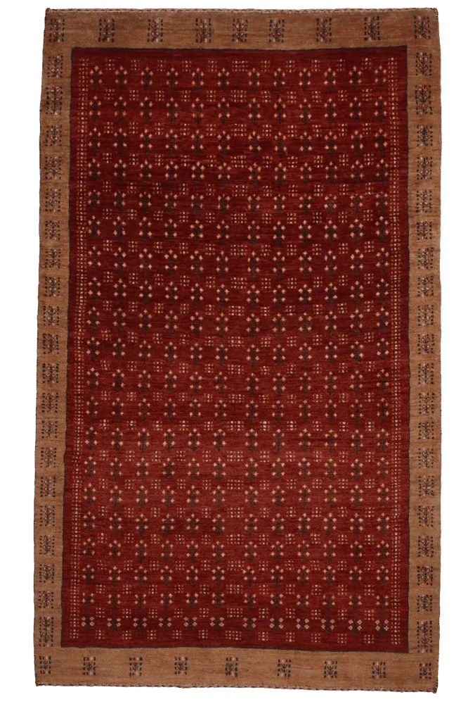 Vintage Teppich Rizbaf 185x110cm bunt
