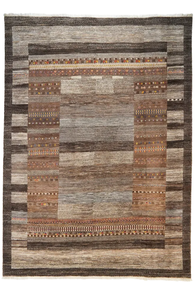 Vintage Teppich Rizbaf 310x228cm bunt