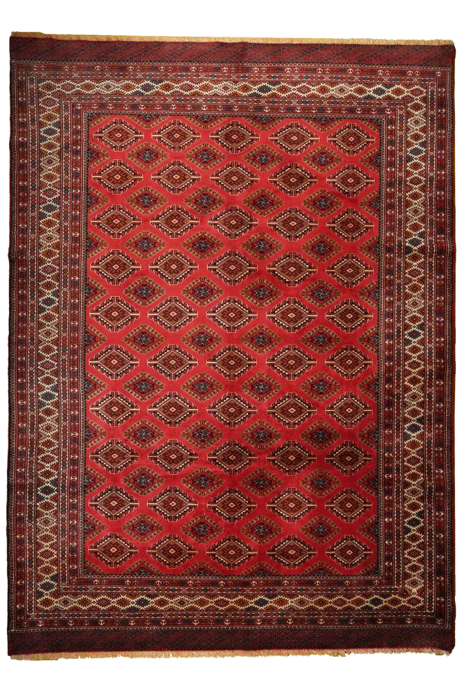 Vintage Teppich Turkman bunt 292x213cm