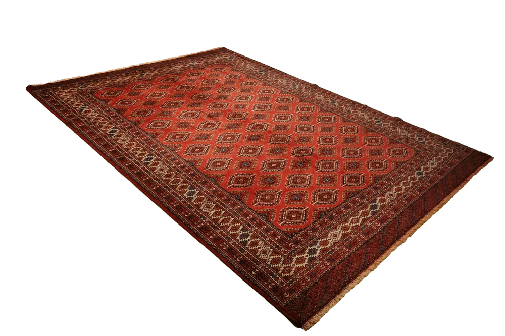 Vintage Teppich Turkman bunt 292x213cm