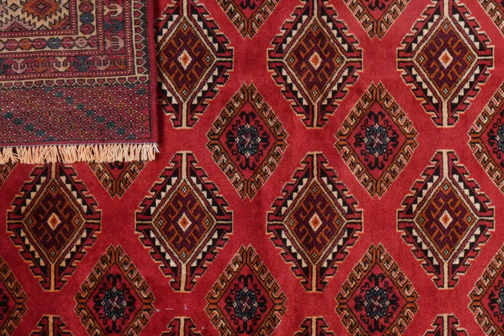 Vintage Teppich Turkman bunt 292x213cm