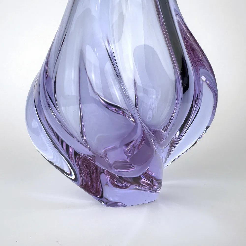 Vintage Vase Alexandrit von Miroslav Klinger für ZBS Neodym