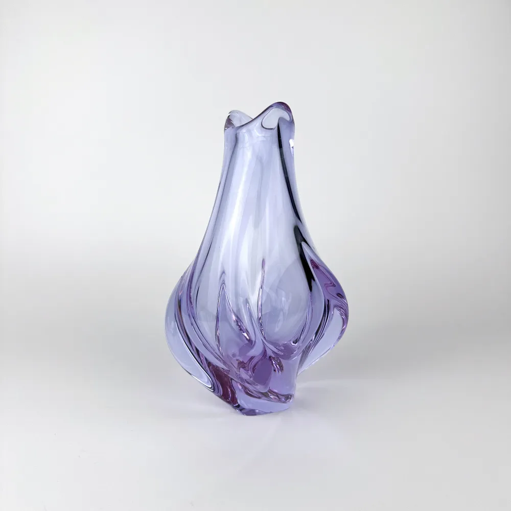Vintage Vase Alexandrit von Miroslav Klinger für ZBS Neodym