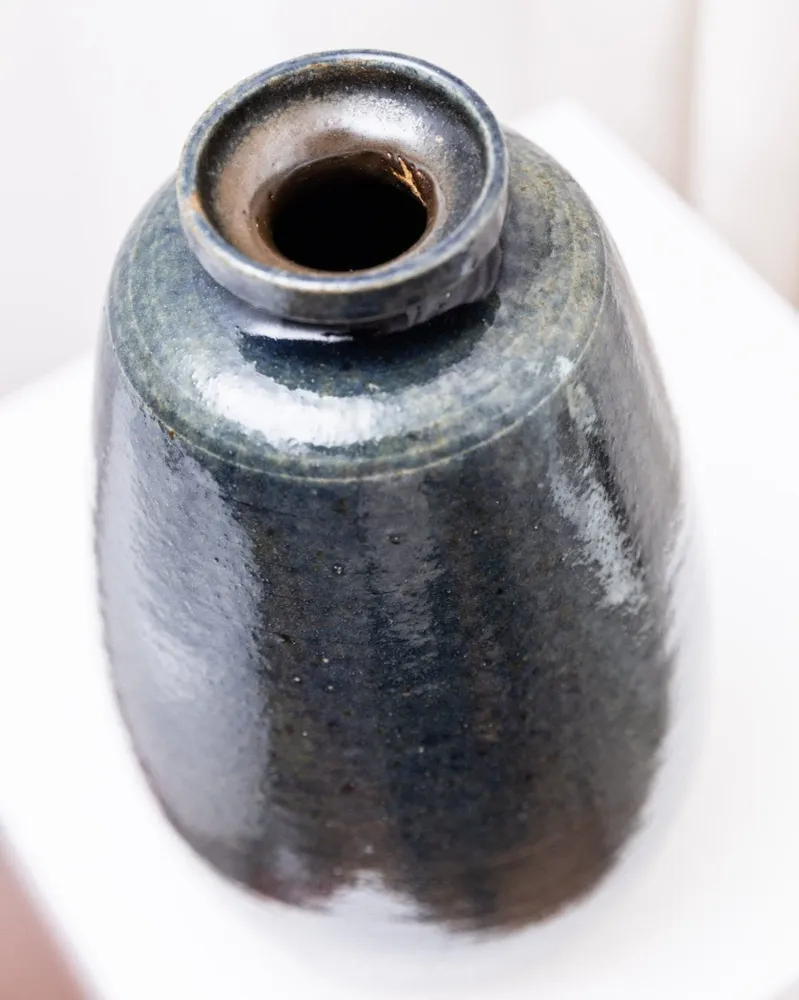 Vintage Vase VEB Coswig GDR Keramik 1960er