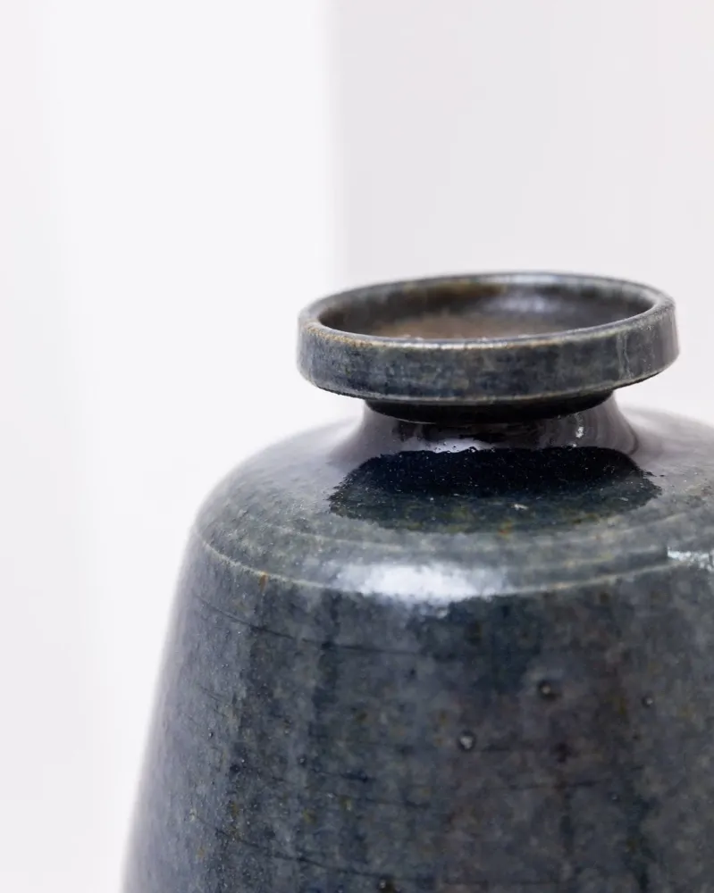 Vintage Vase VEB Coswig GDR Keramik 1960er