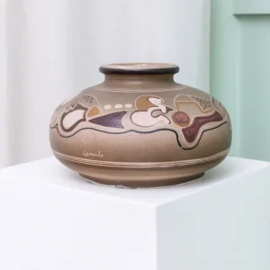 Vintage Vase von Cianciolo Noma Messina 1960 Mid Century Design