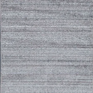 Viskose Teppich - 120 x 75 cm - grau