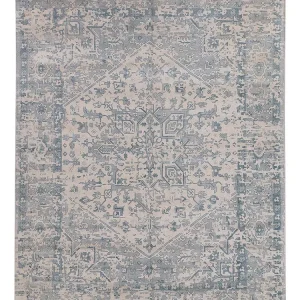 Viskose Teppich - 300 x 230 cm - türkis