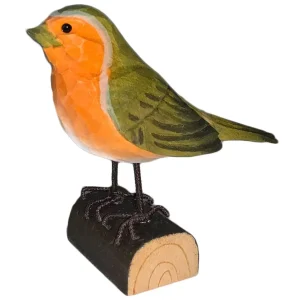 Vogel stehend - Rotkehlchen