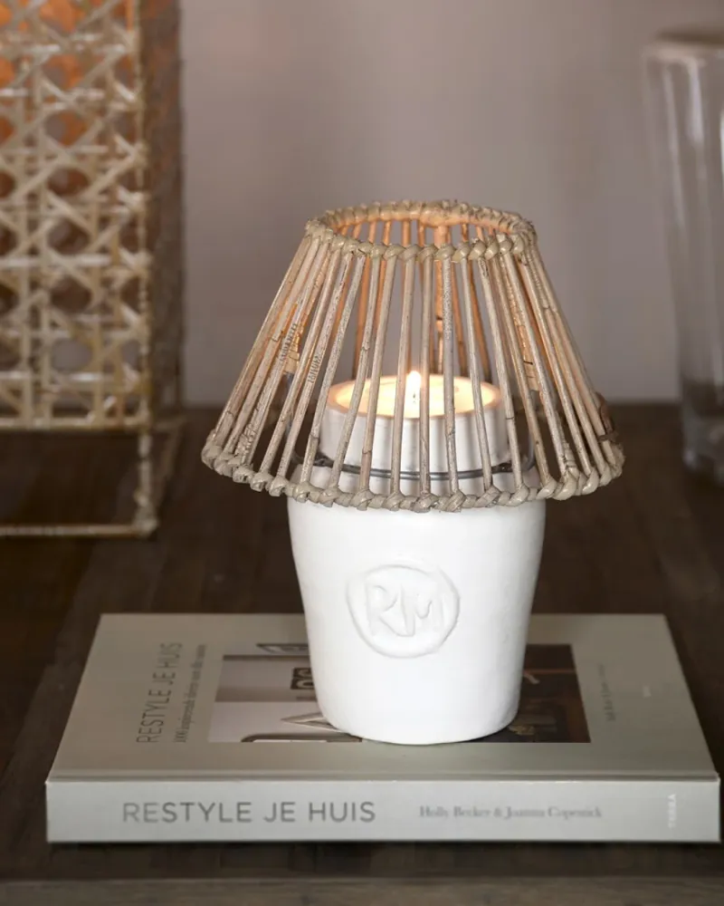 Windlicht "RM Clay Candle Holder" von Riviera Maison