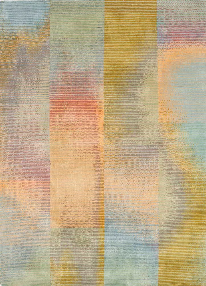 Wollteppich - 240 x 150 cm - mehrfarbig