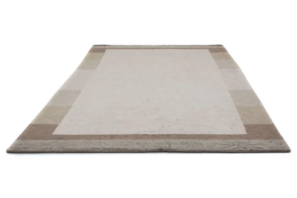 Wollteppich 241 x 166 cm Teppich Wohnzimmer