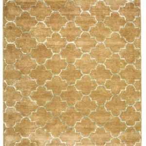 Wollteppich 244 x 155 cm Teppich Wohnzimmer
