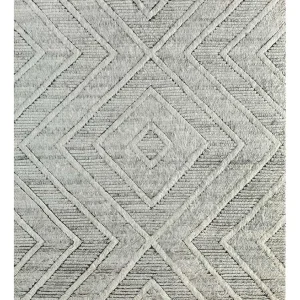 Wollteppich - 300 x 200 cm - creme