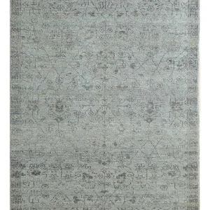 Wollteppich - 300 x 240 cm - lichtblau