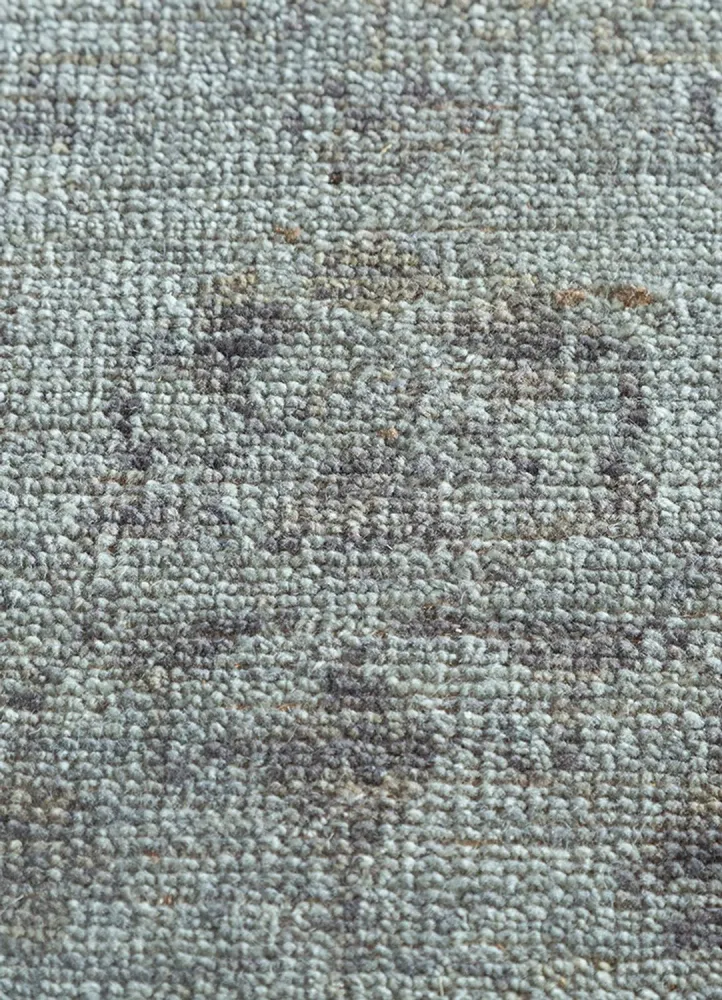 Wollteppich - 300 x 240 cm - lichtblau