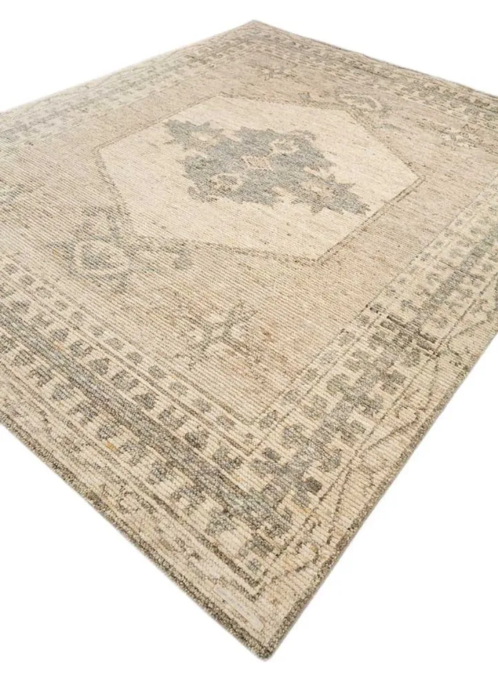 Wollteppich - 300 x 240 cm - weiß