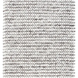 Wollteppich - 94 x 60 cm - grau