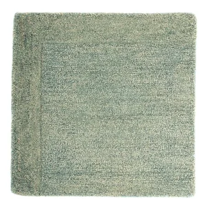Wollteppich 47 x 47 cm Quadratischer Teppich