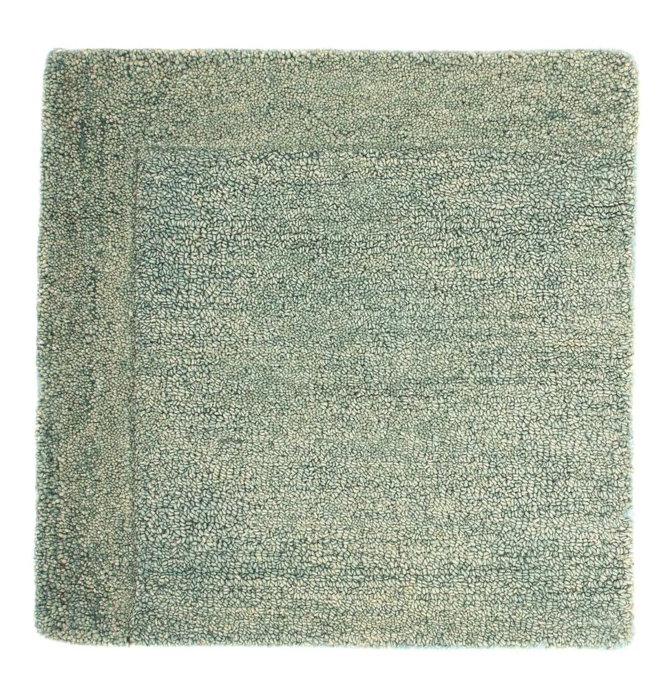 Wollteppich 47 x 47 cm Quadratischer Teppich