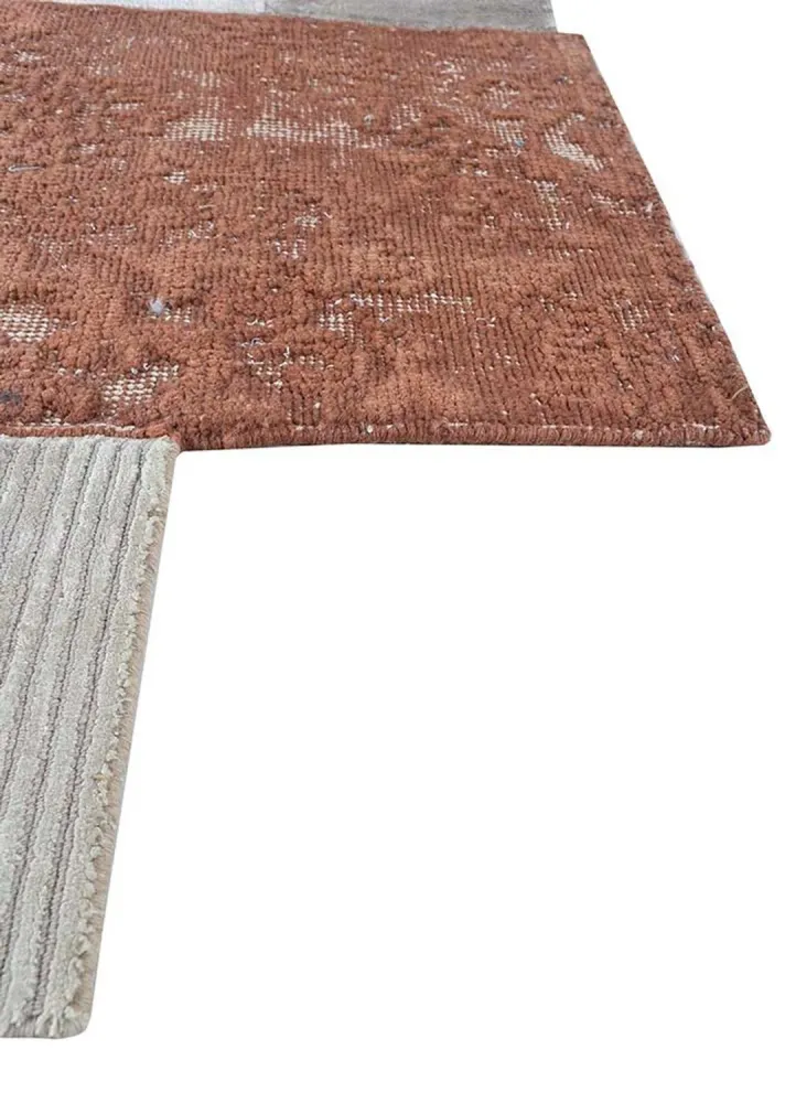 Wollteppich sonderform - 180 x 150 cm - creme