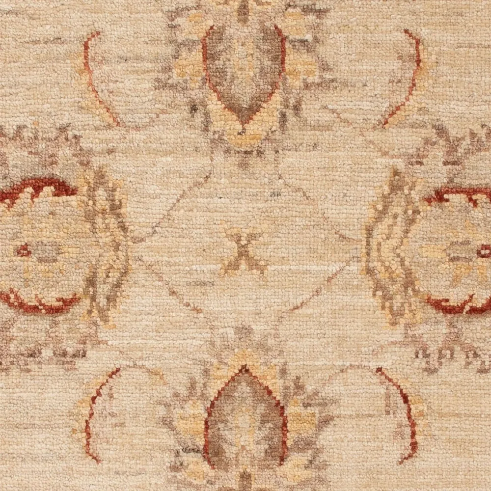 Ziegler Teppich - 125 x 79 cm - beige