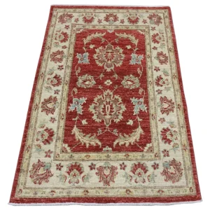 Ziegler Teppich 129 x 84 cm - rot