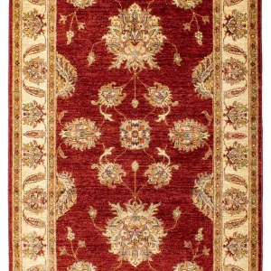 Ziegler Teppich 144 x 99 cm - dunkelrot