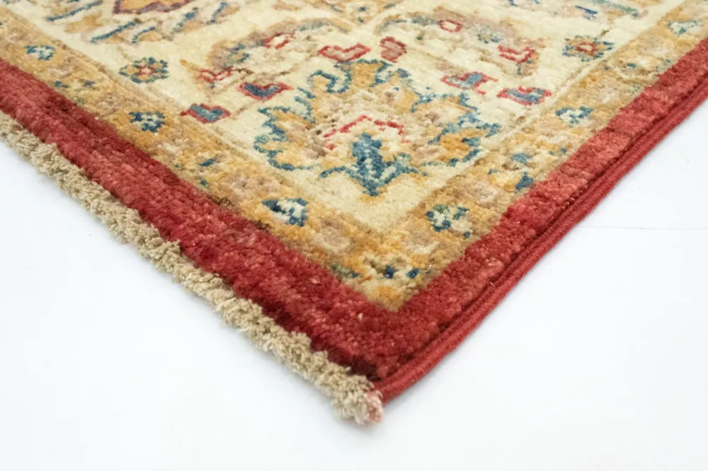 Ziegler Teppich 150 x 100 cm - rot