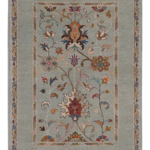 Ziegler Teppich - 180 x 120 cm - hellgrün