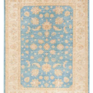 Ziegler Teppich - 236 x 176 cm - blau