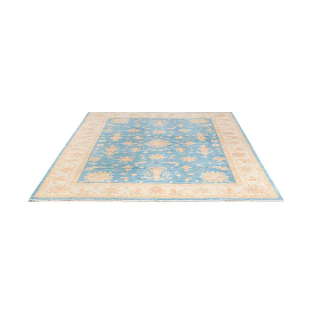 Ziegler Teppich - 240 x 173 cm - blau