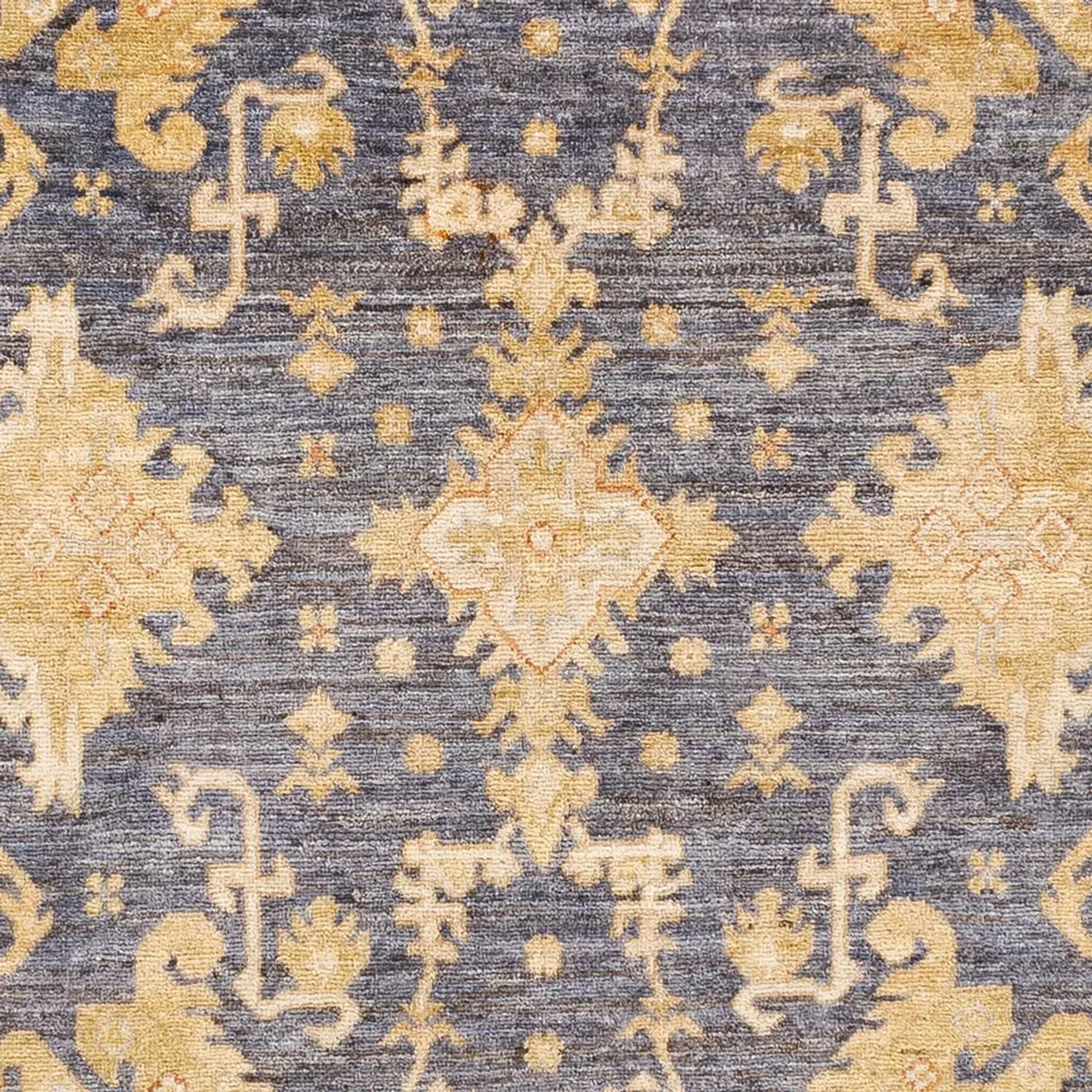 Ziegler Teppich - 247 x 173 cm - seeblau