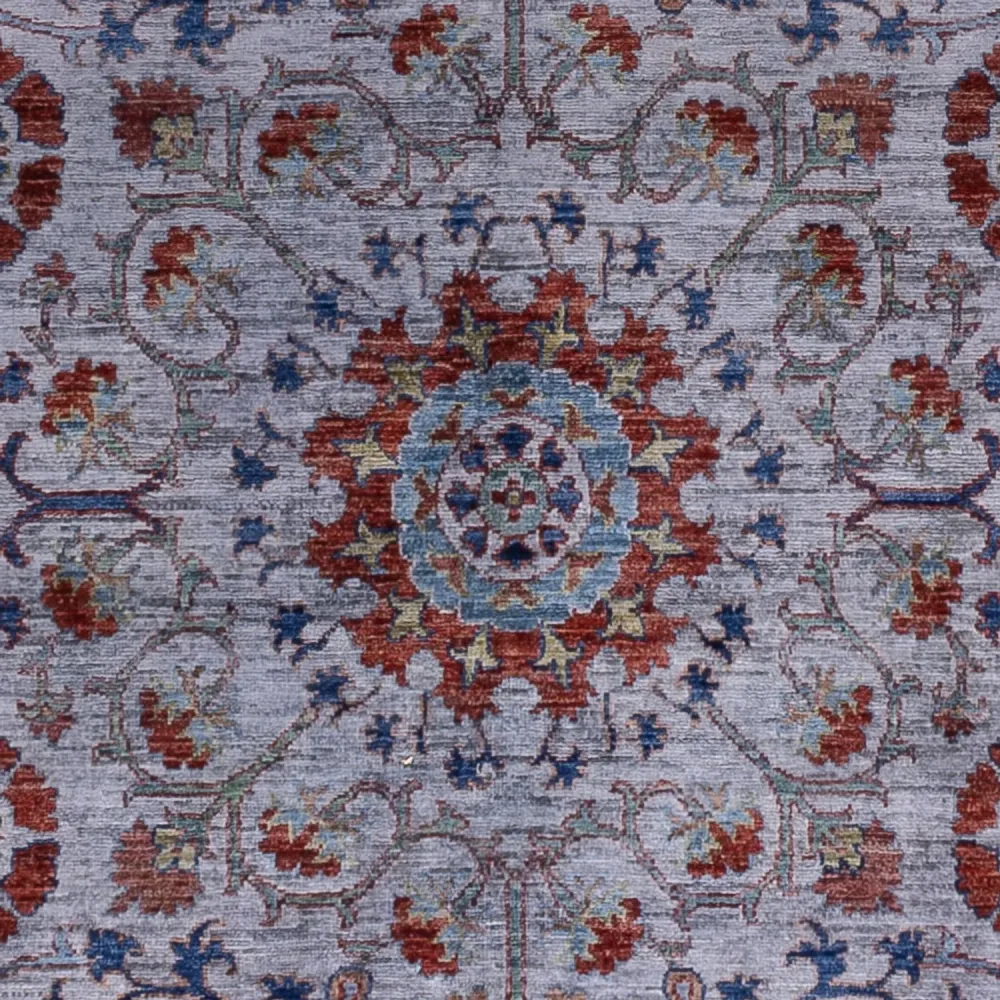 Ziegler Teppich - 274 x 213 cm - dunkelblau